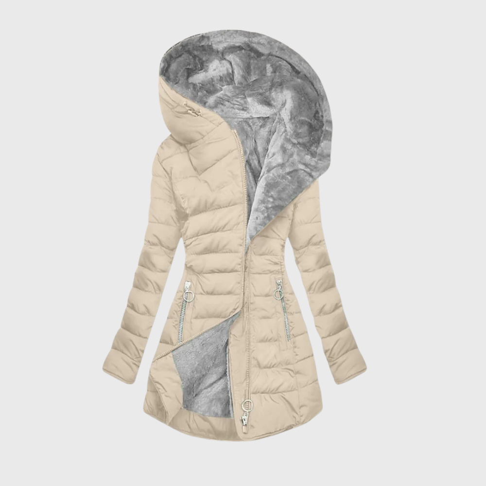 Women's winter puffer jacket