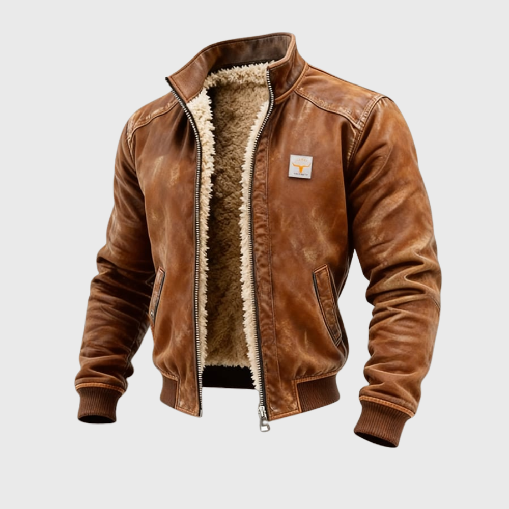 Thermal Leather Jacket