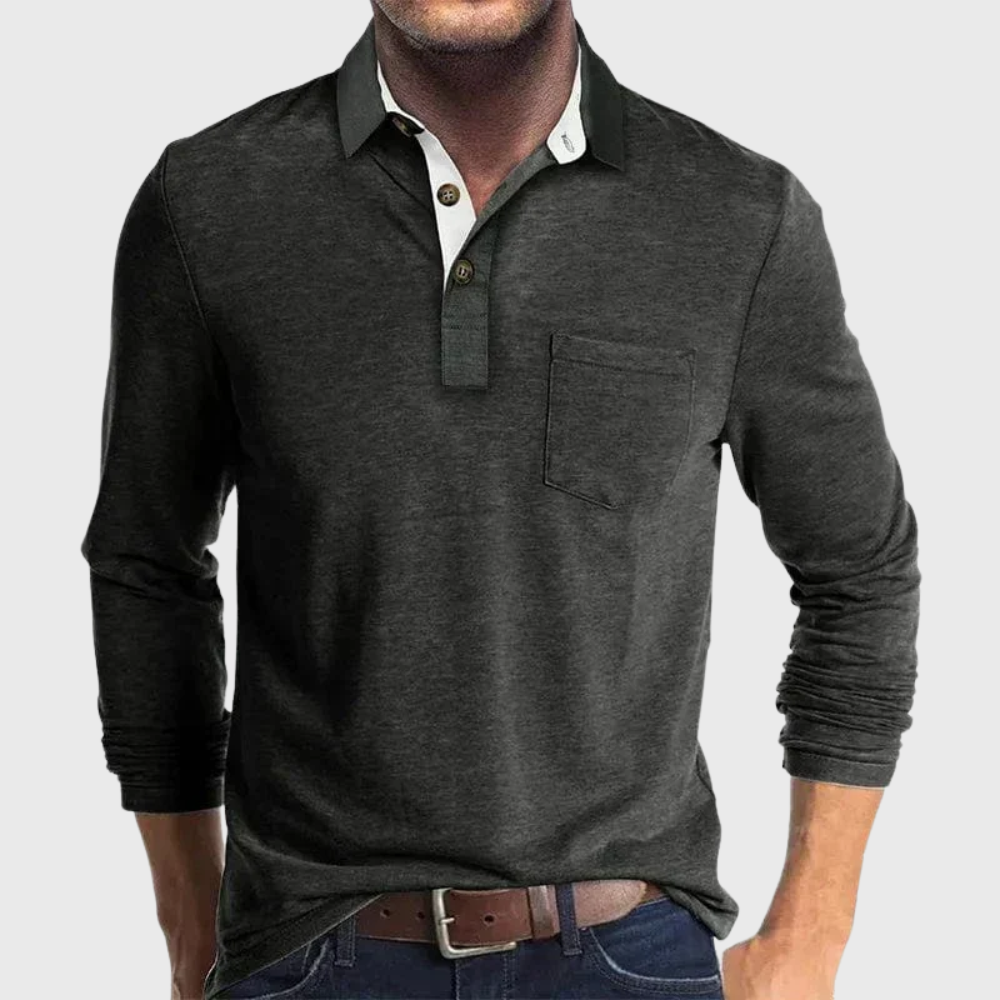 Classic Long Sleeve Polo