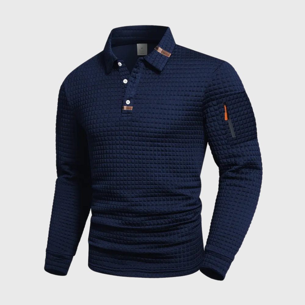 Polo With Sleeve Pocket