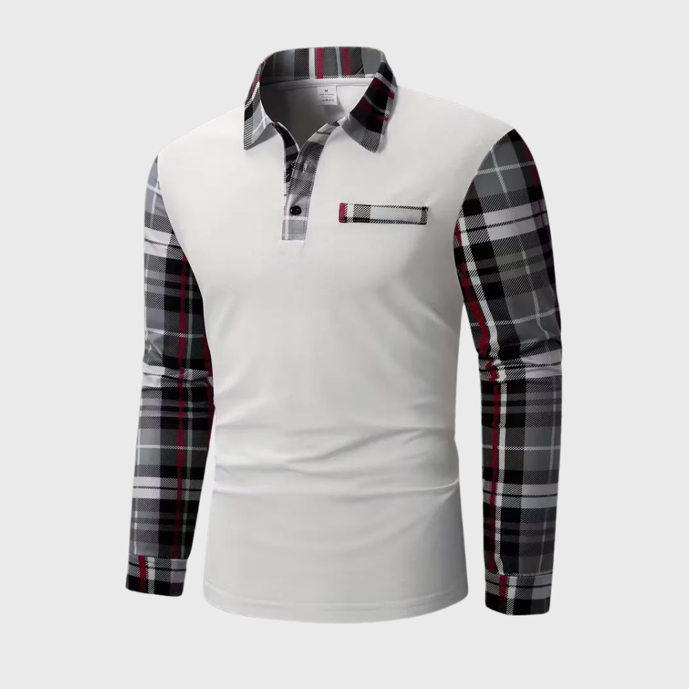 Long Sleeve Shirt with Chest Patch