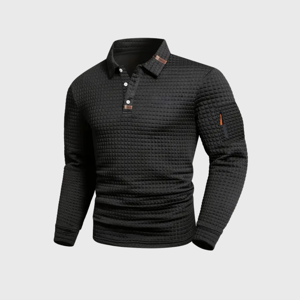 Polo With Sleeve Pocket