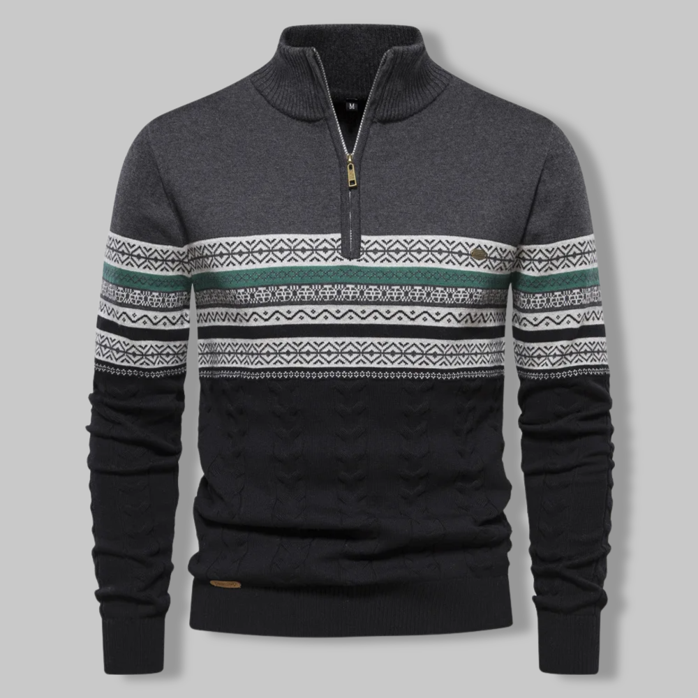 Quarter Zip Sweater