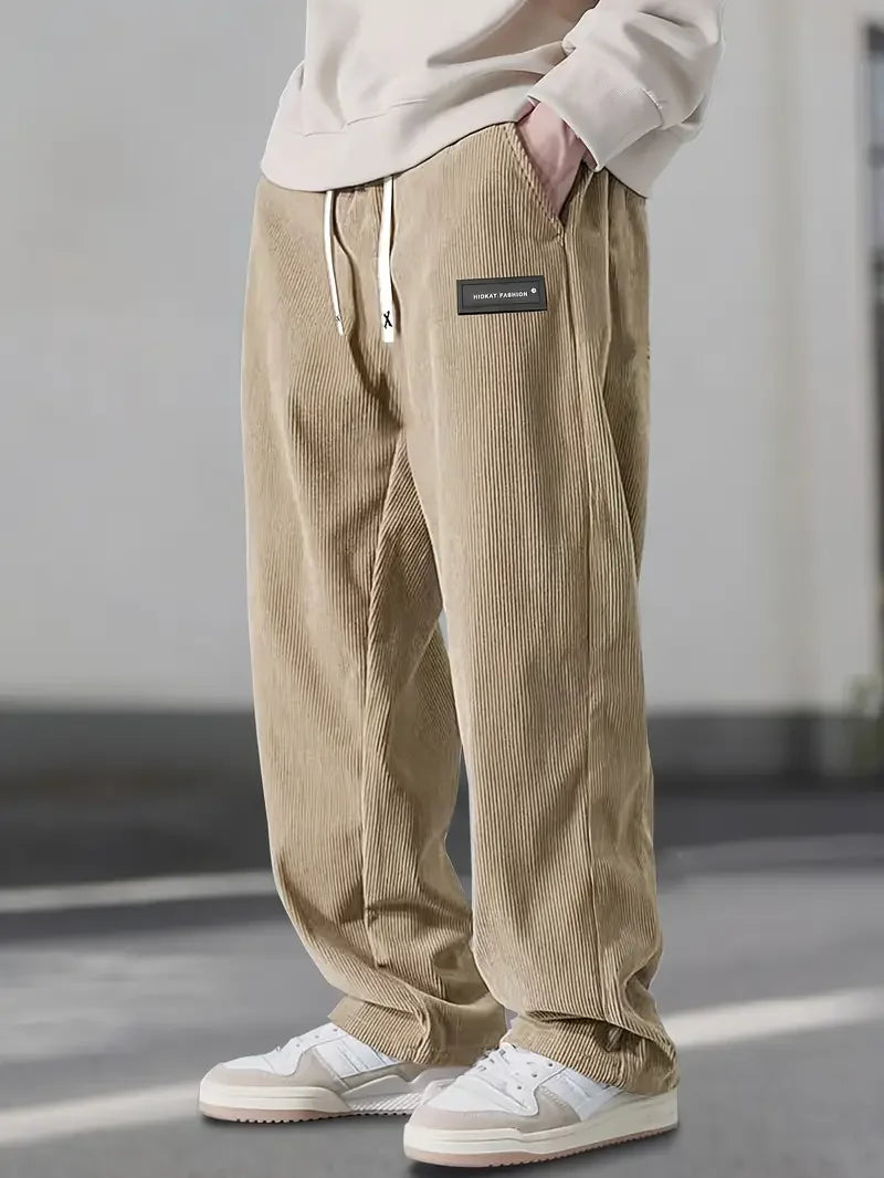 Men’s Corduroy Cargo Trousers