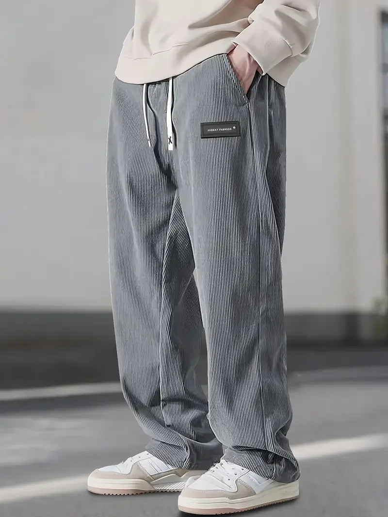 Men’s Corduroy Cargo Trousers