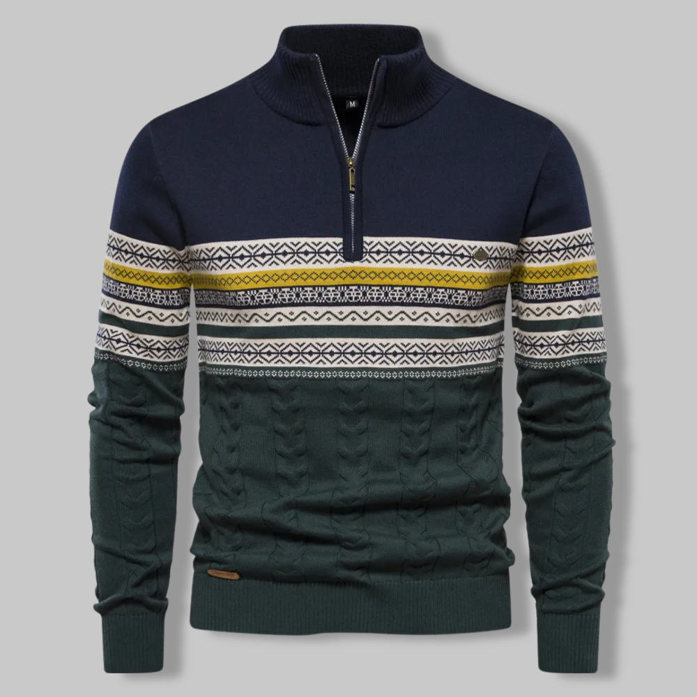 Quarter Zip Sweater
