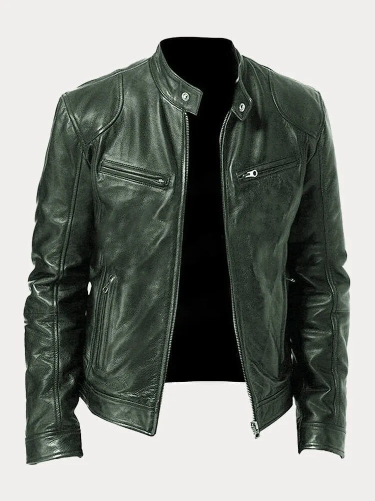 Daniel | Casual Leather Jacket for Men