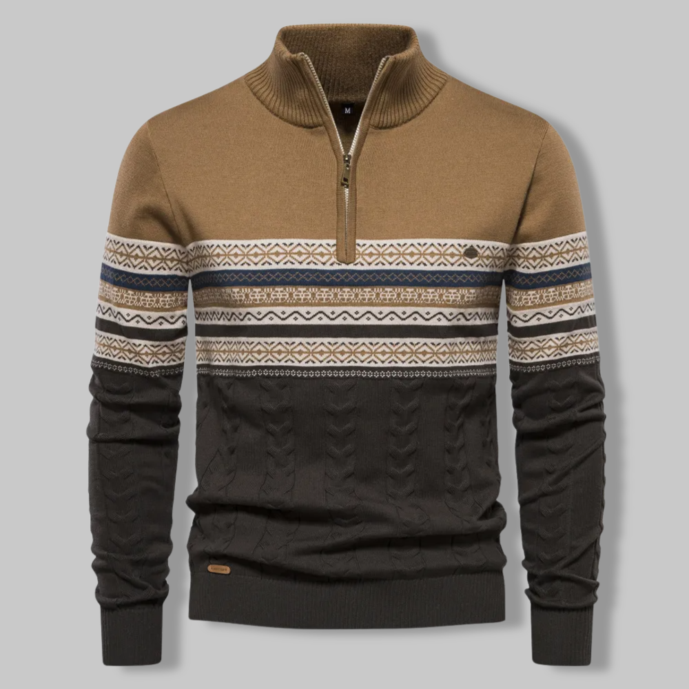Quarter Zip Sweater