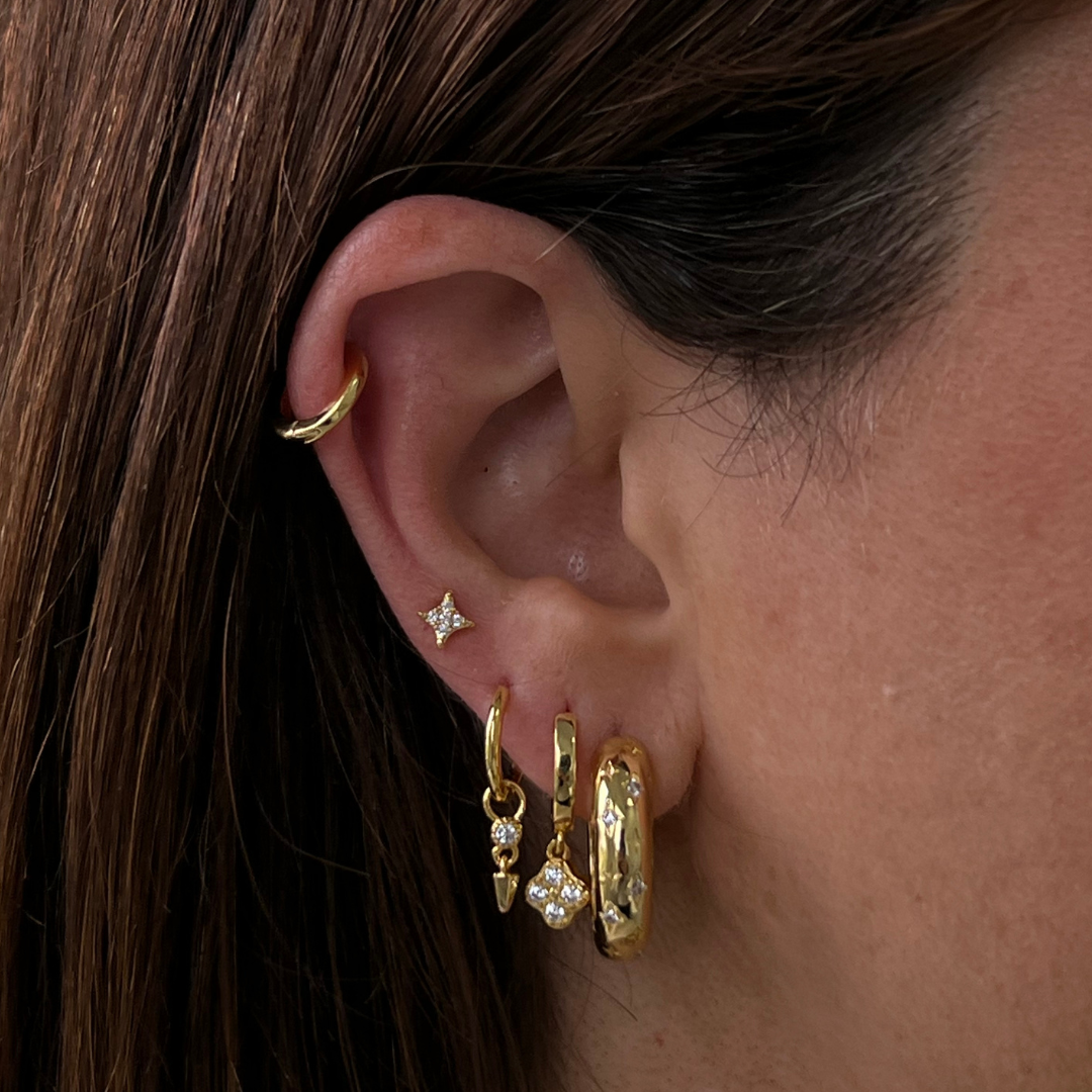 Elegant Earrings with Subtle Shine