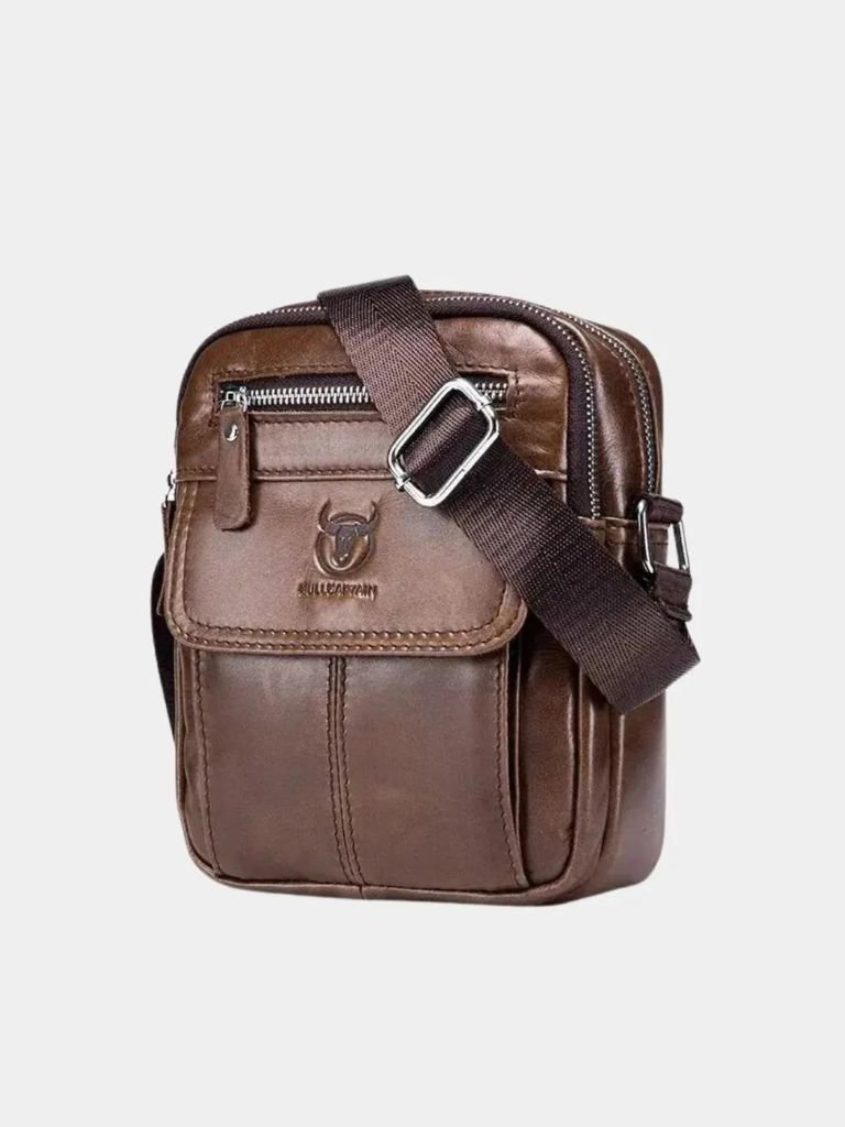 Simon™ | Leather Messenger Bag