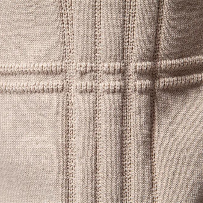 Men's Sweater With Stripe Design
