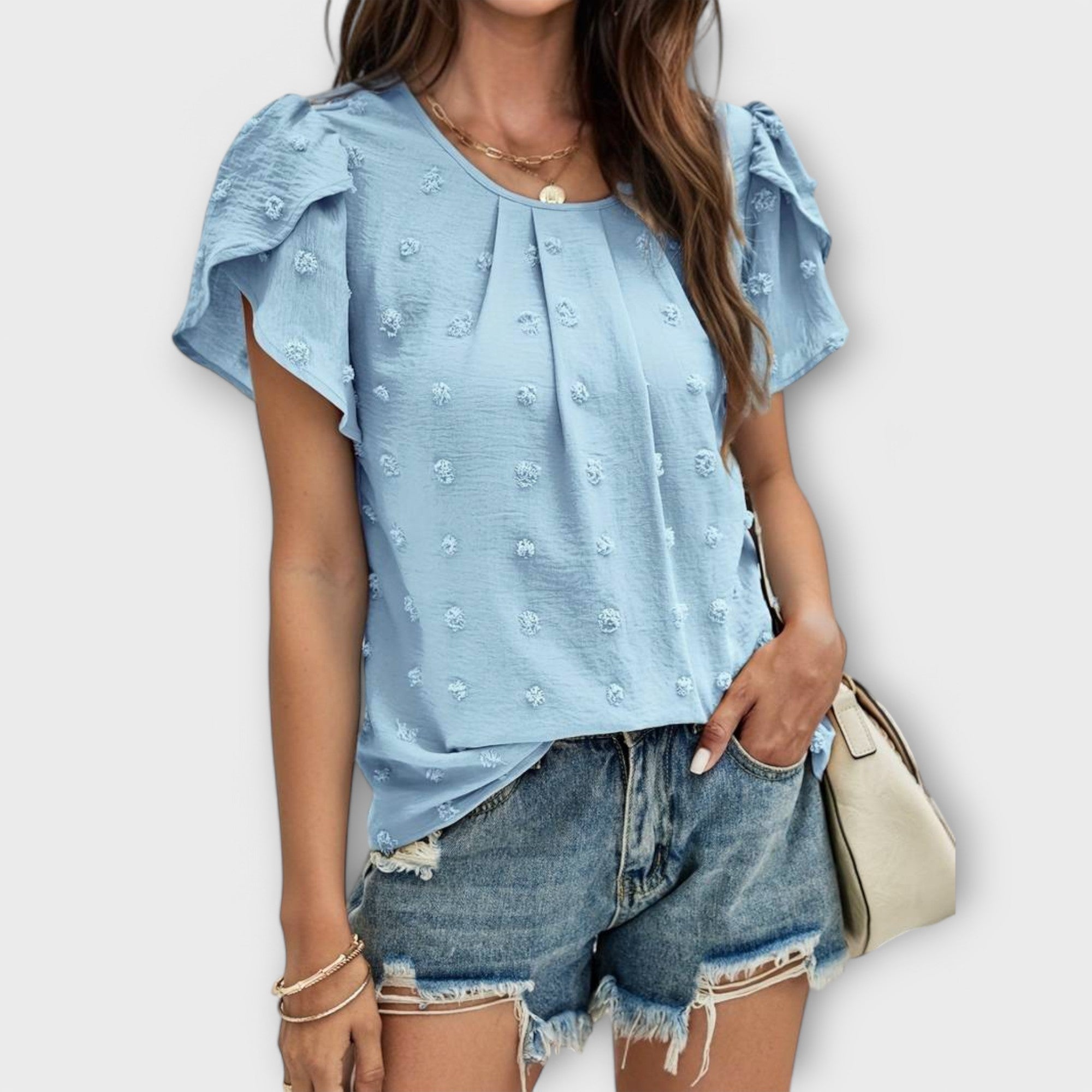 Charlotte - polka dot blouse