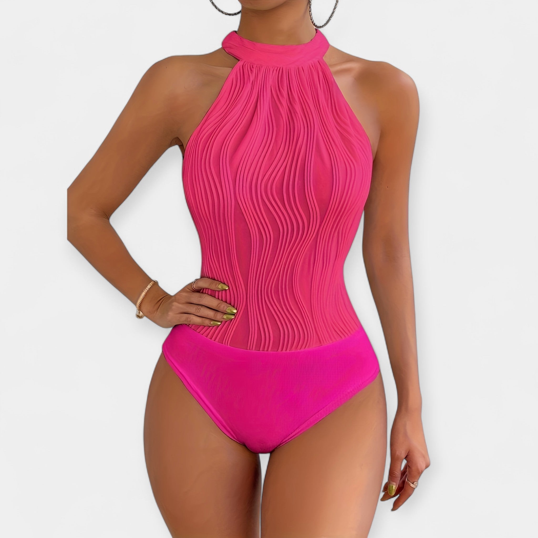 Vibrant Pink Bodysuit