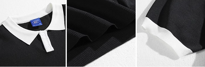 Wide Sleeve Polo for Men