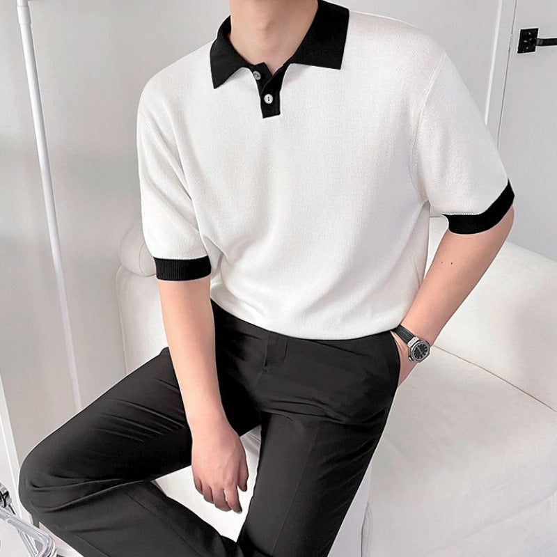 Wide Sleeve Polo for Men