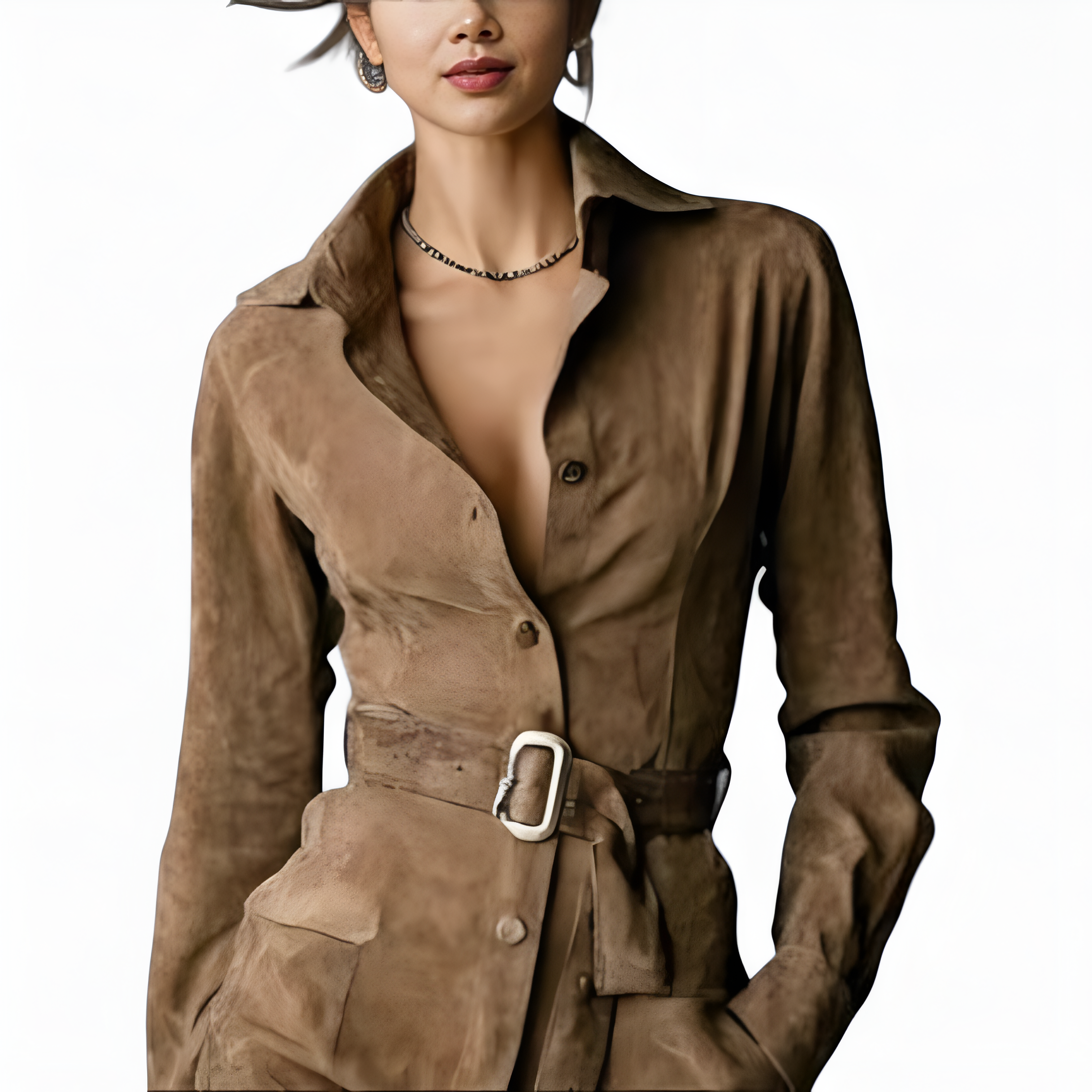 Betty™ Robe en Camel