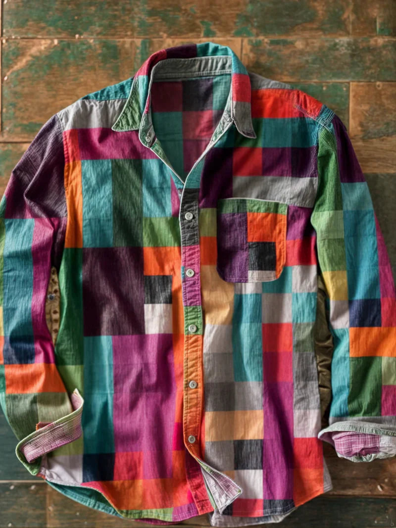 Elegant blouse with practical pocket