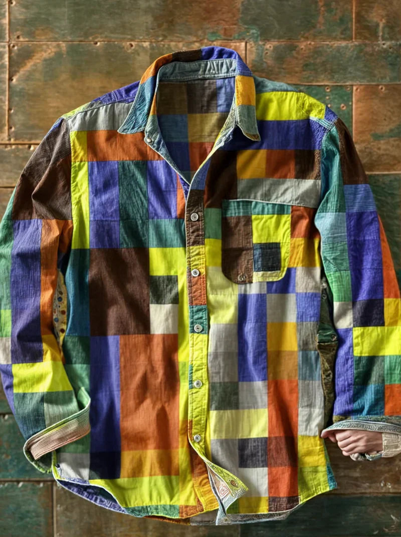 Elegant blouse with practical pocket