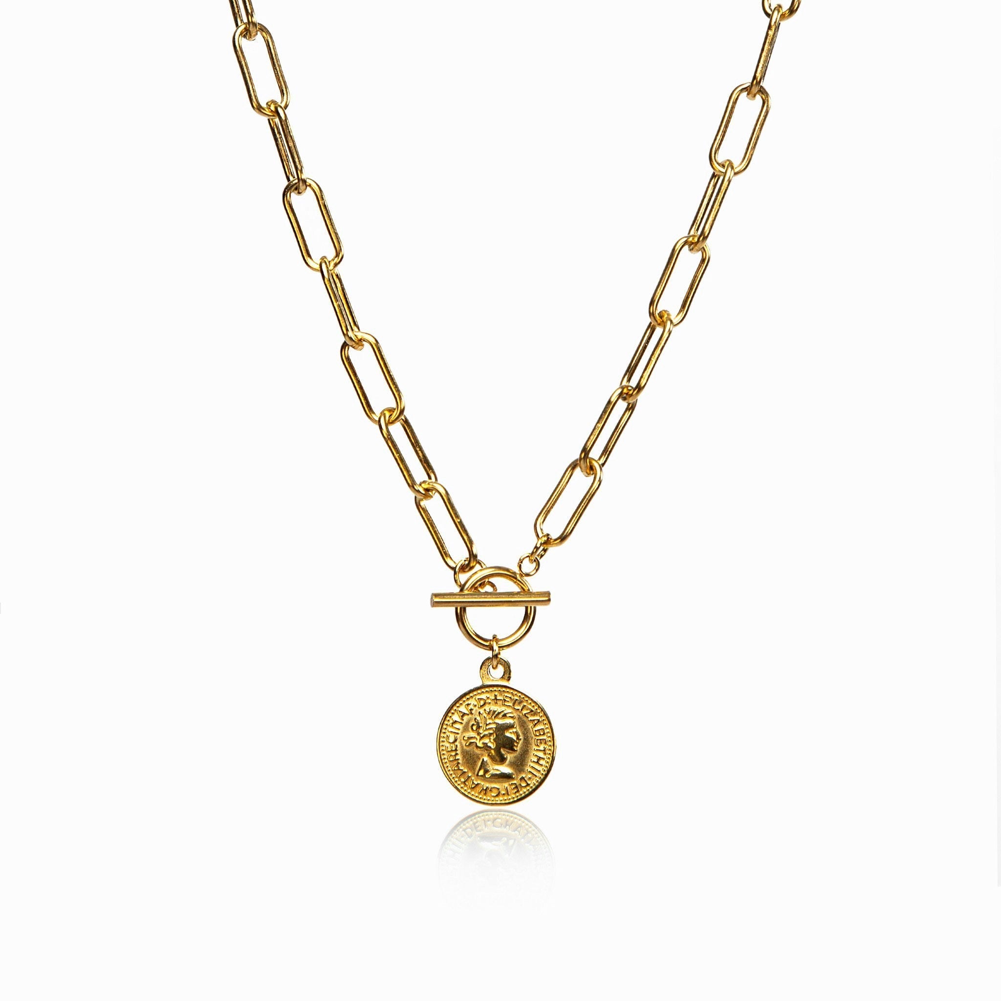 Golden 10 Cent Collar