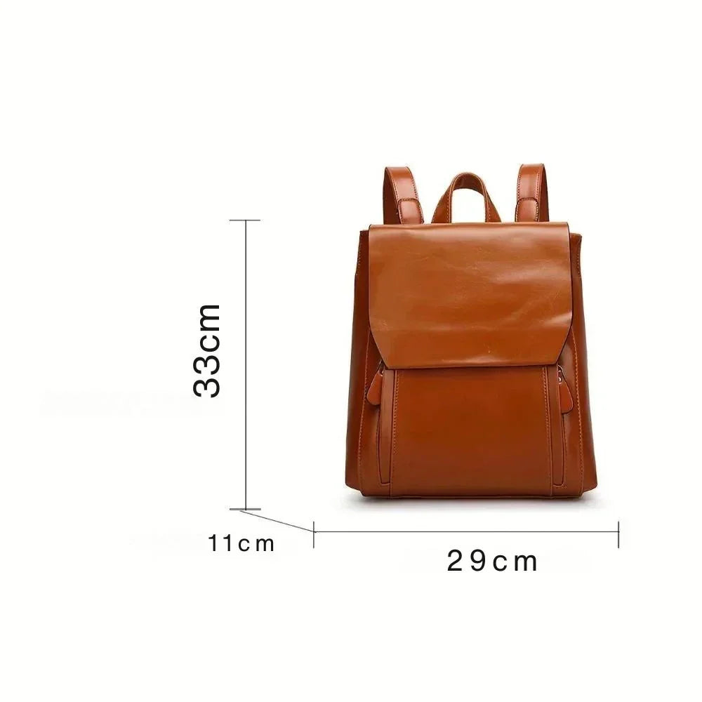 Hannelore – Vintage Backpack Handbag with Quilted Pattern