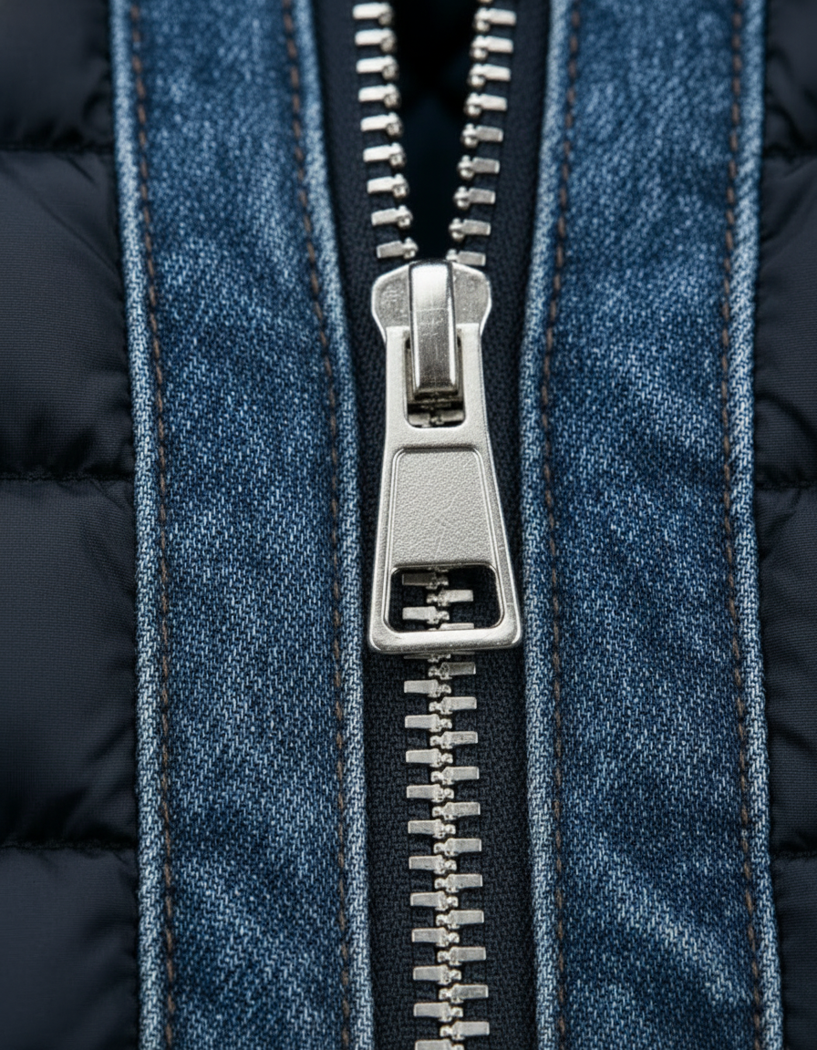Hybrid Quilted Denim Jacket