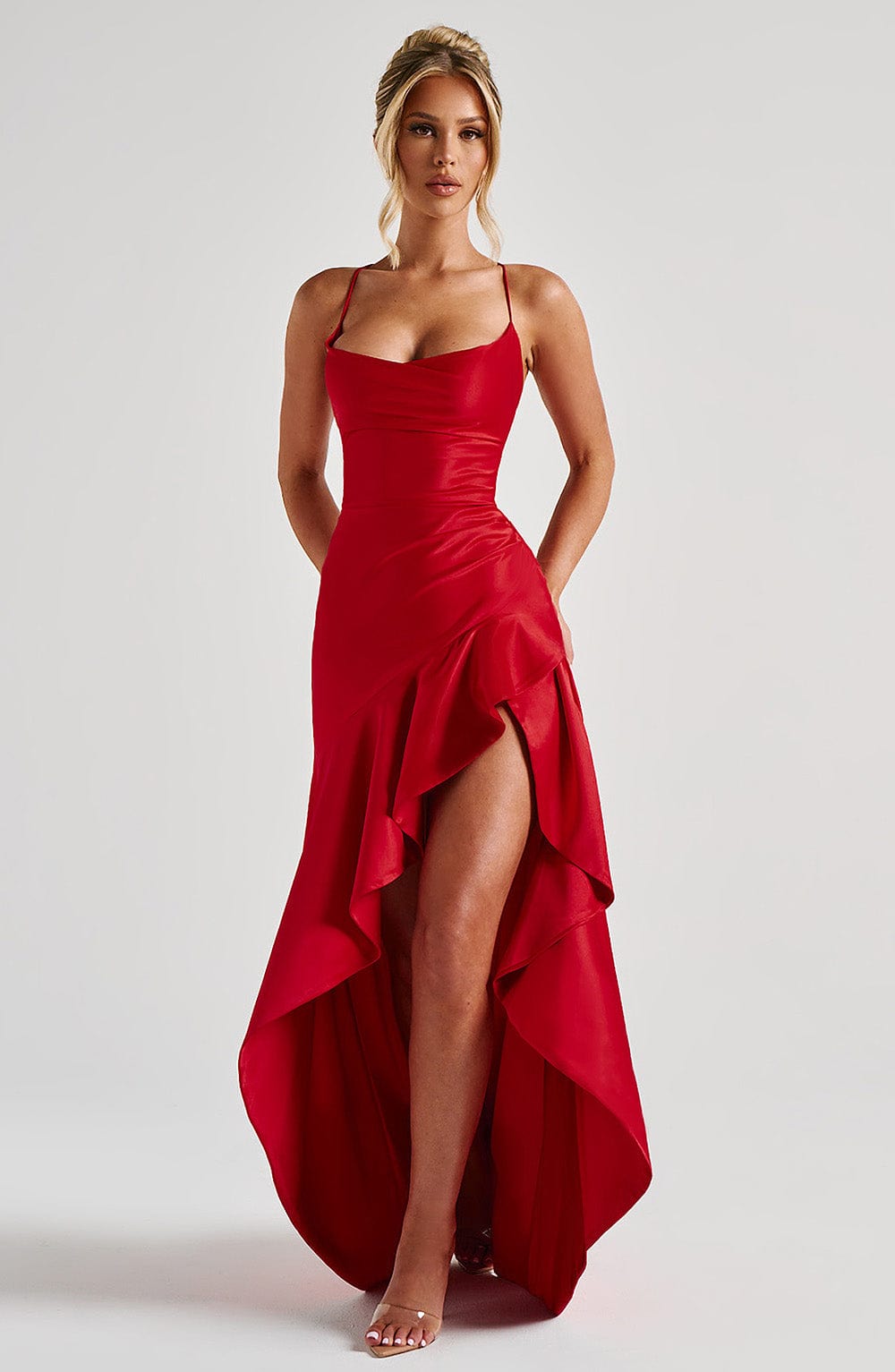 Maxi Ruffle Dress