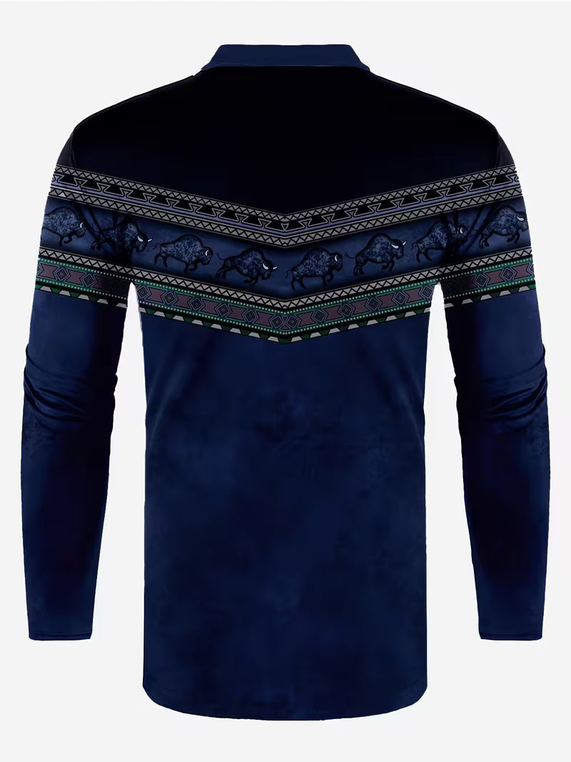 Casual Vintage Polo Shirt