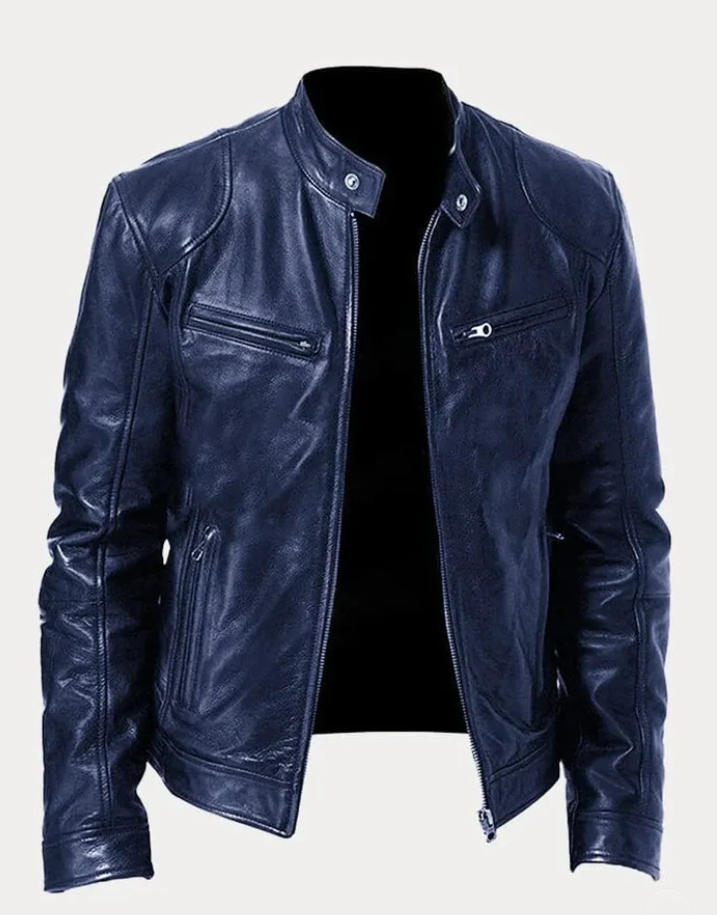 Men's Casual Leather Jacket