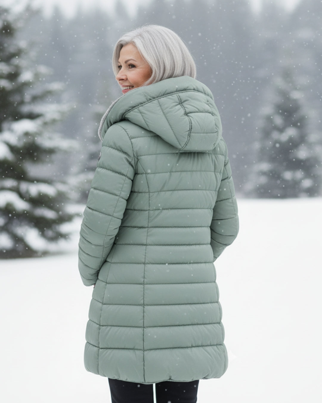 Fleece Lined Puffer Jacket