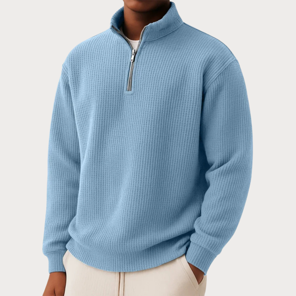 Comfort zip pullover