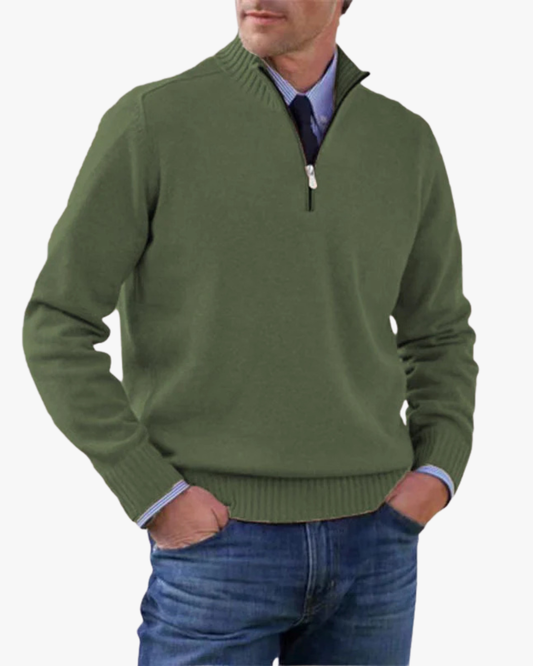 Oliver Half-Zip Sweater
