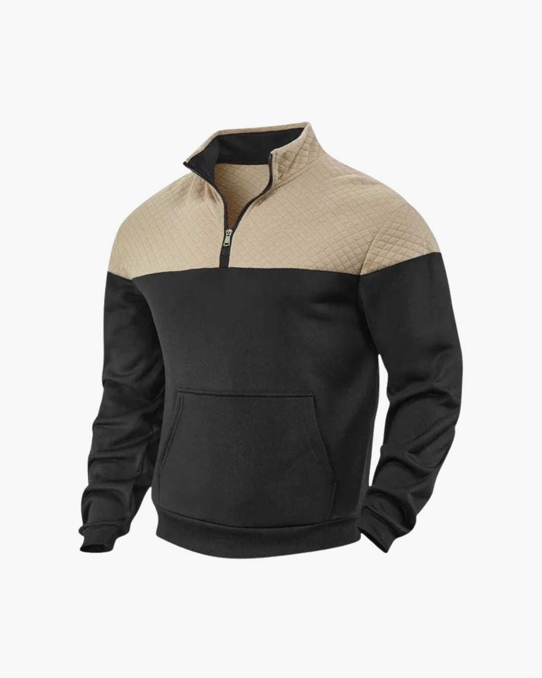 Ryan Two-Tone Cotton Sweater