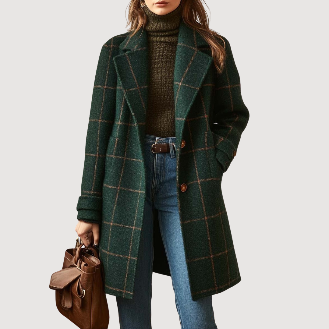 Heritage Plaid Tweed Coat