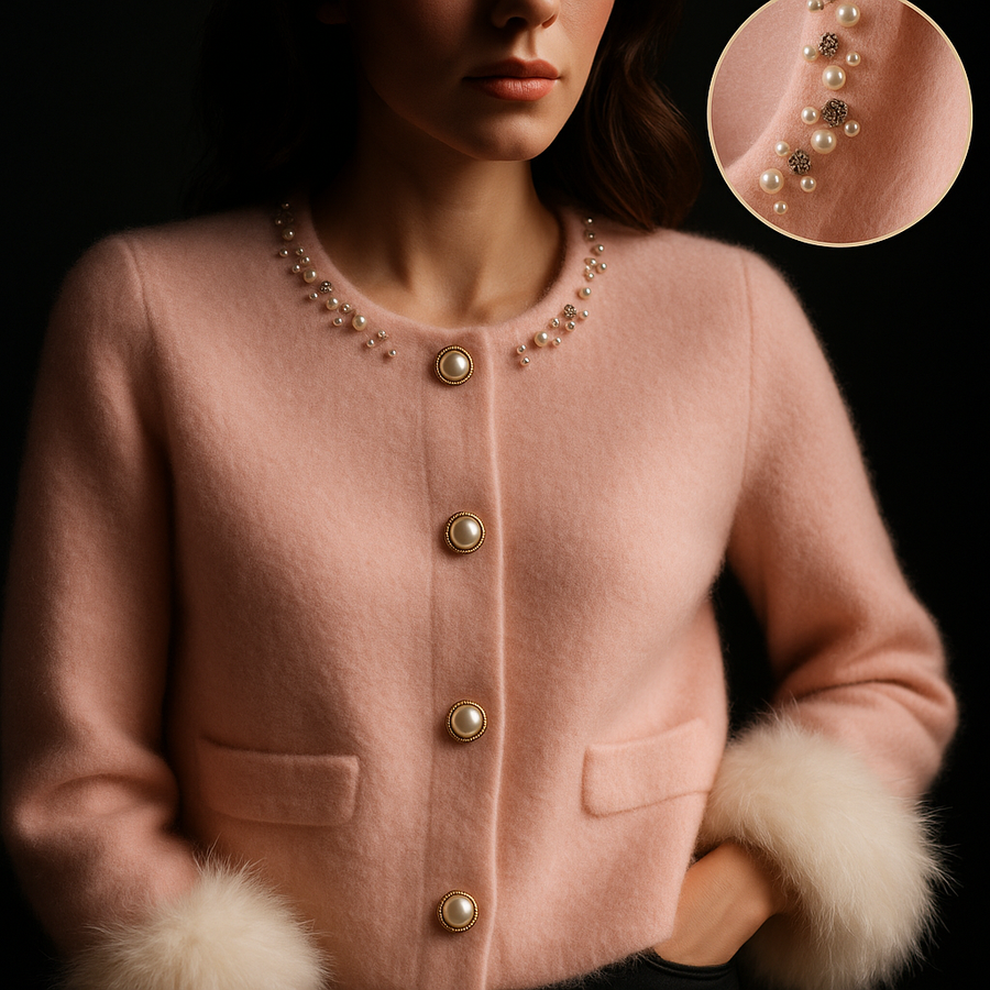 Stylish cashmere cardigan