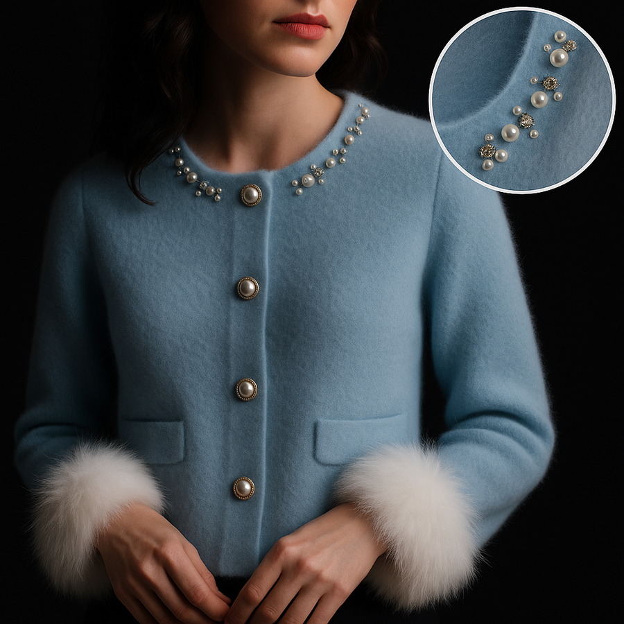 Stylish cashmere cardigan