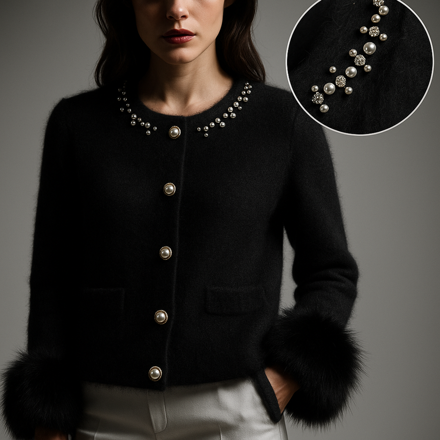 Stylish cashmere cardigan