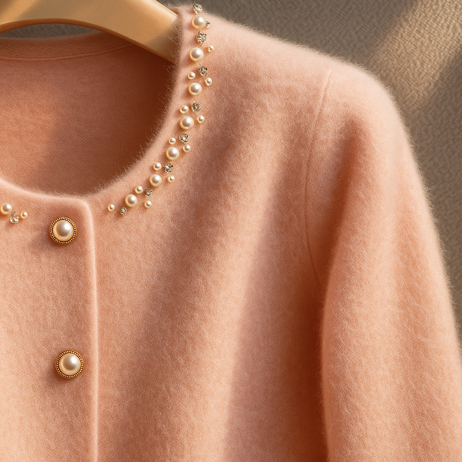 Stylish cashmere cardigan