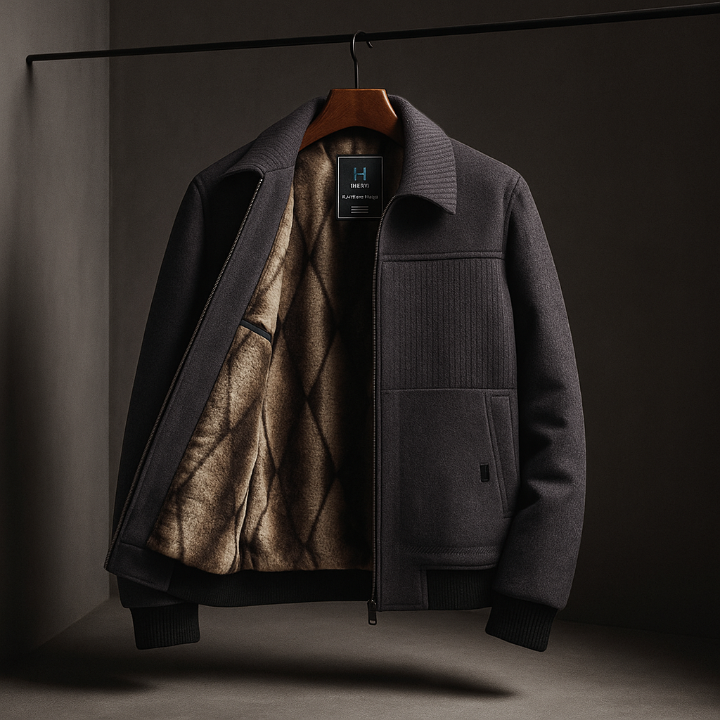 Fleece jacket with a faux fur lining