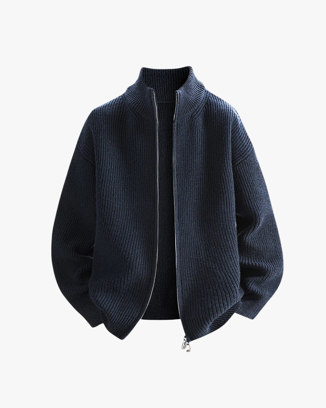 Parker Ribbed Zip Sweater