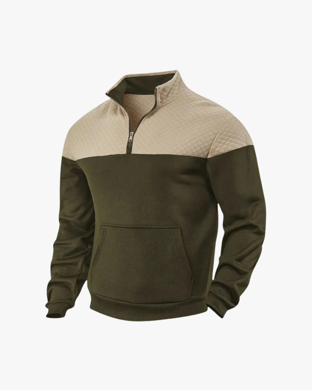 Ryan Two-Tone Cotton Sweater