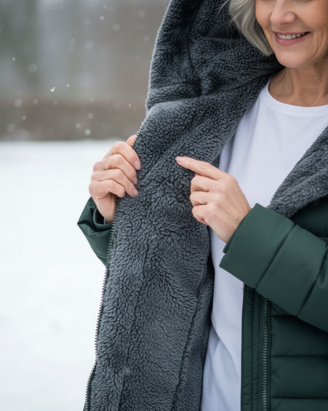 Fleece Lined Puffer Jacket
