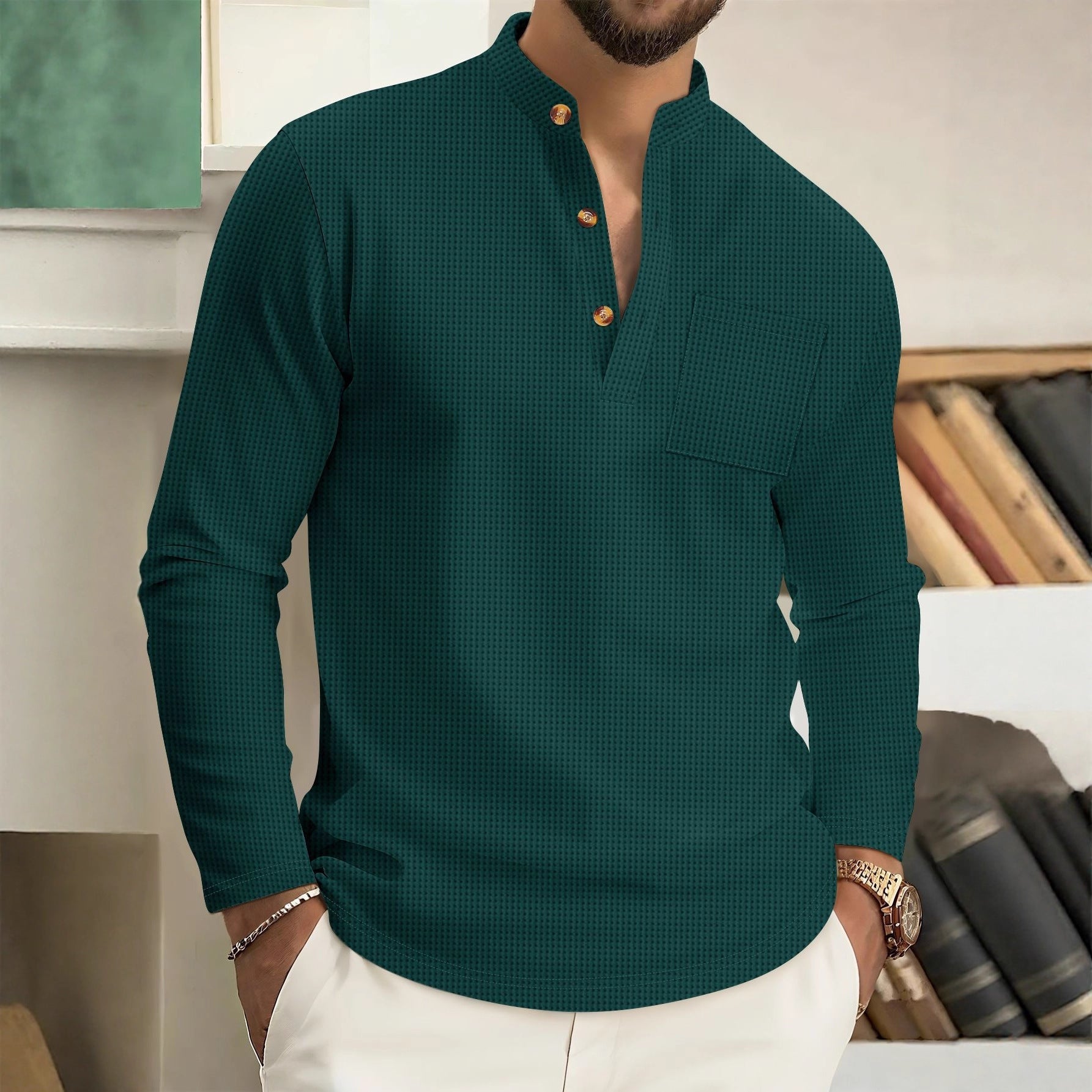 Timeless Linen Shirt With Modern Style