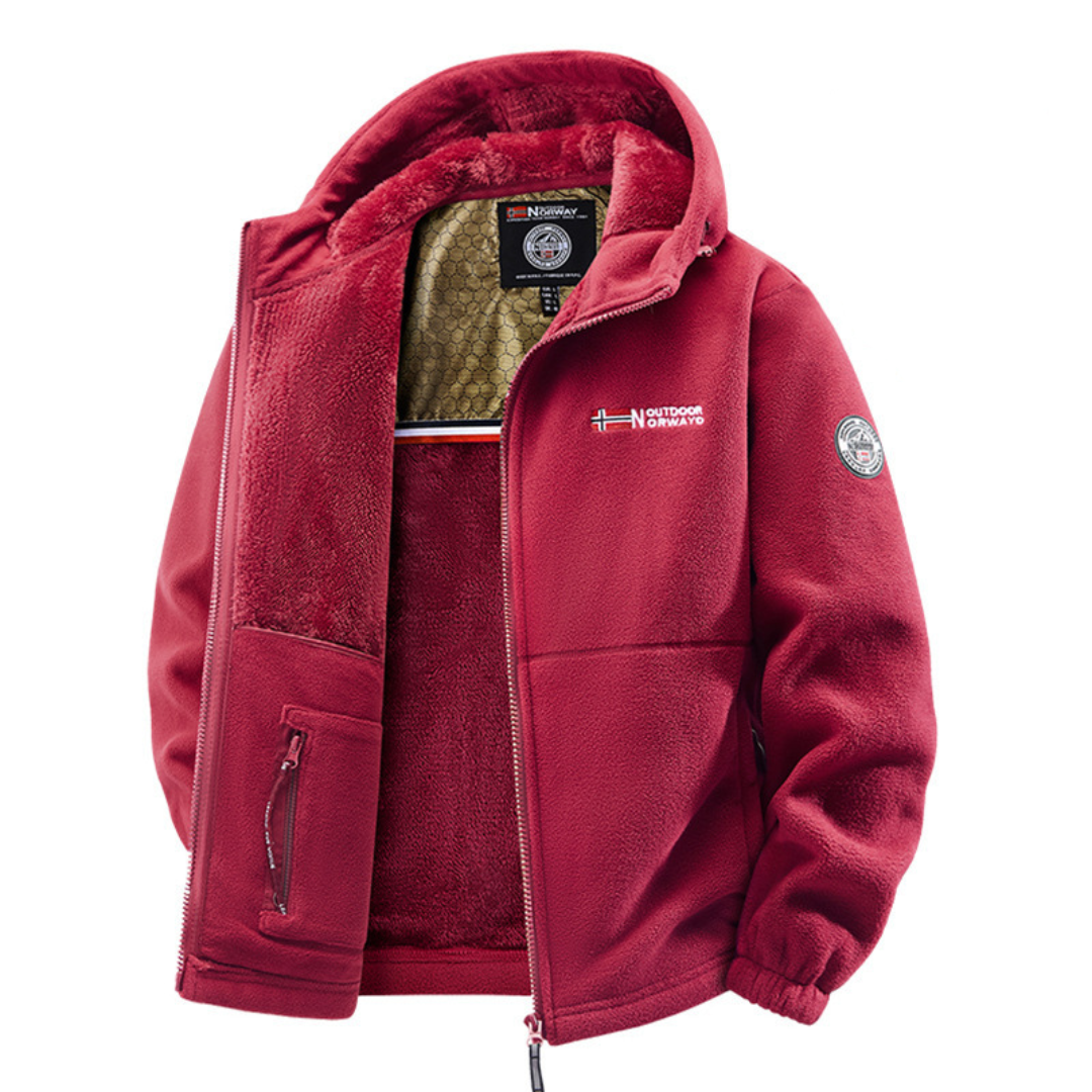 Winter jacket with thermal lining