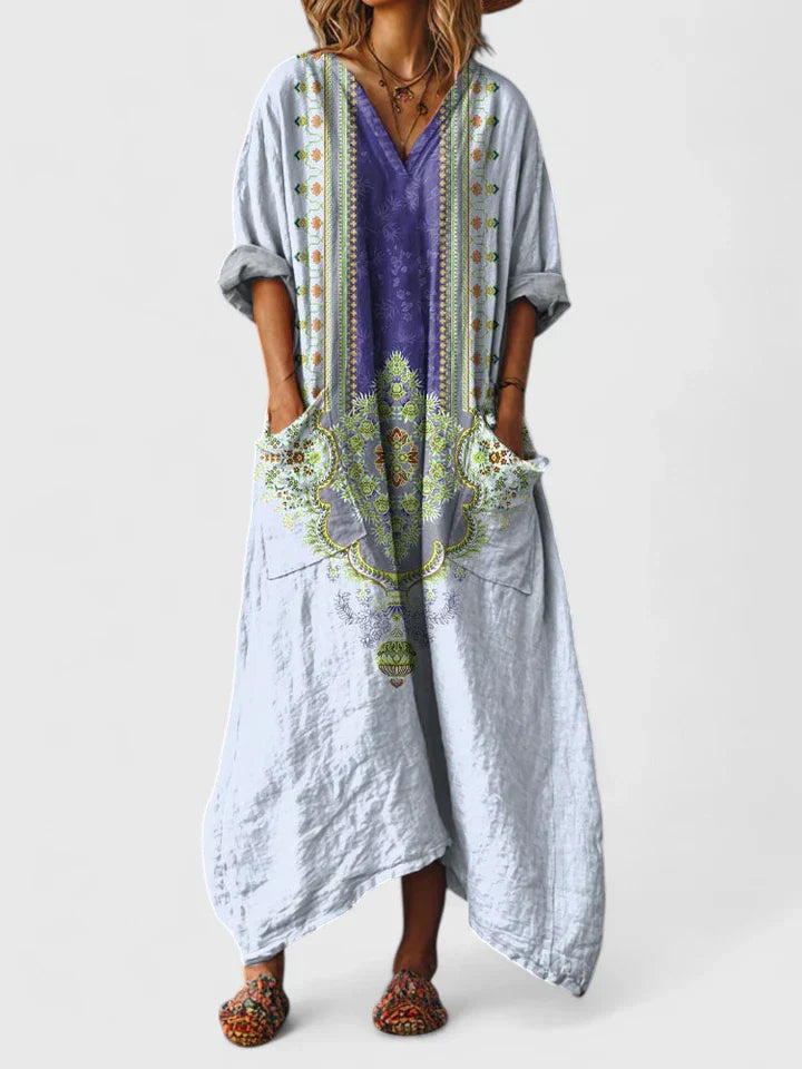 Comfortable A Line Maxi Dress