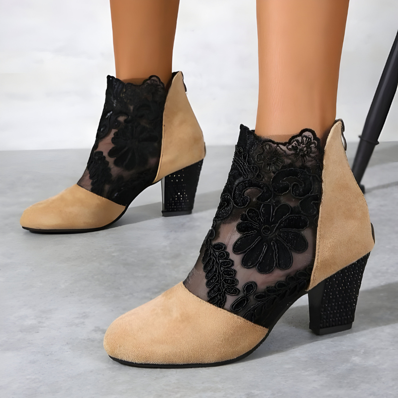 Stylish breathable orthopedic heels