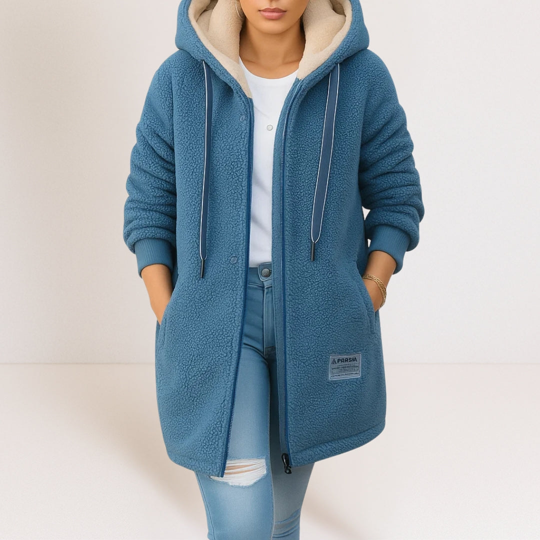Cosy Hooded Zip Jacket