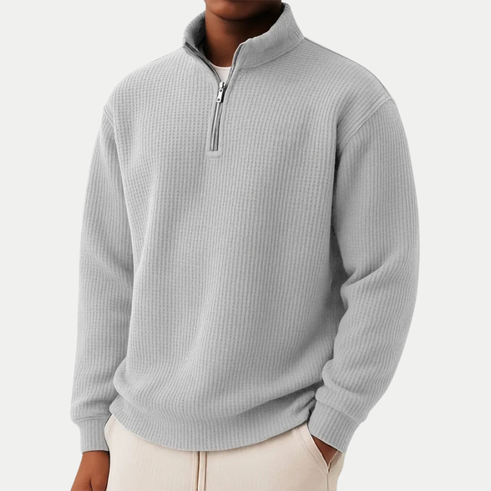 Comfort zip pullover