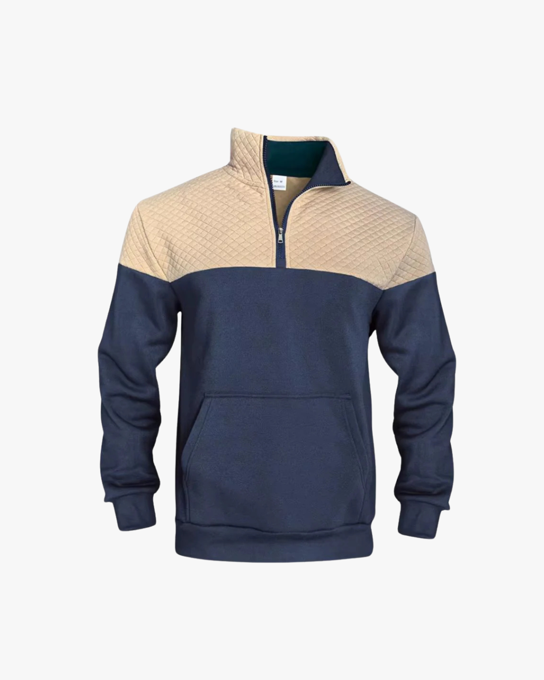 Ryan Two-Tone Cotton Sweater