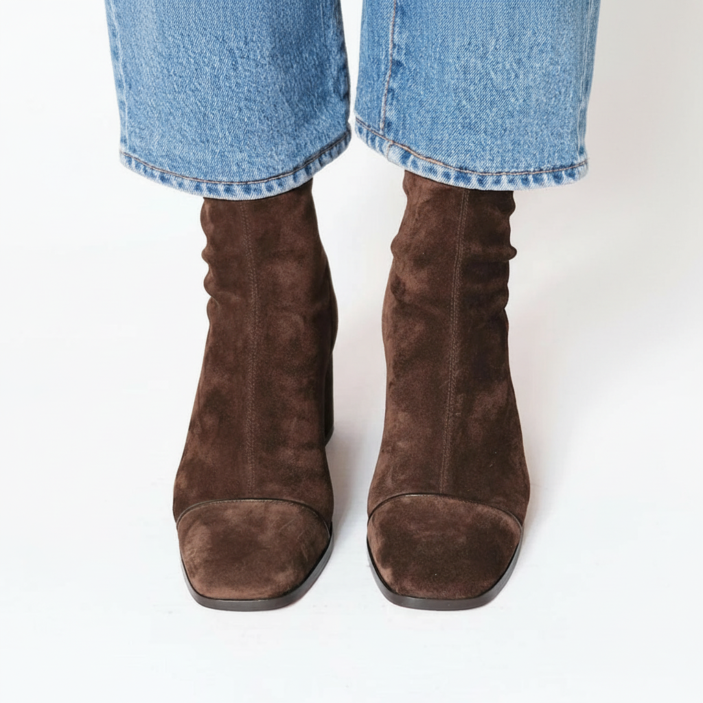 Elegant Suede Ankle Boots