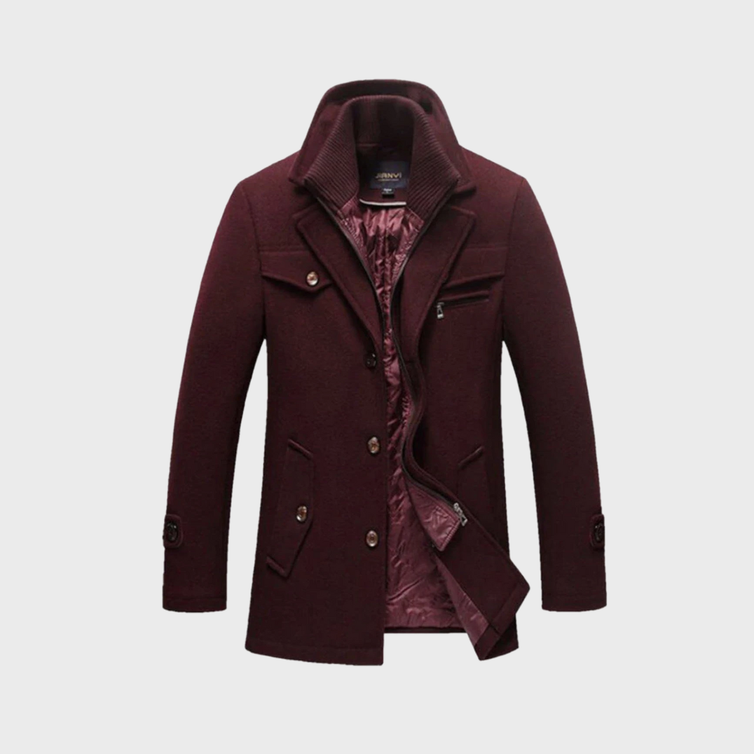 Classic pea coat style